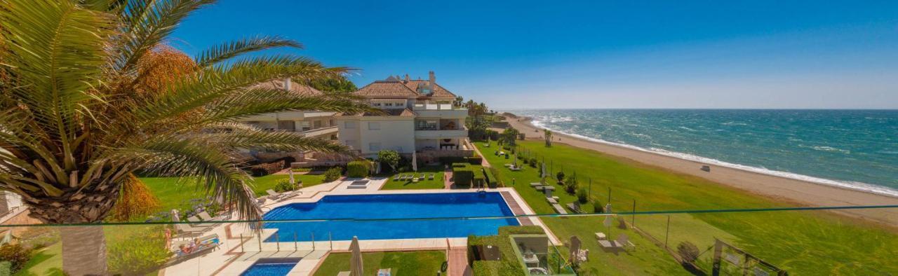 Appt 401-3-Bed-Heaven Beach-Paseo-All Year Heated Pool-Free Bikes Estepona Exterior photo